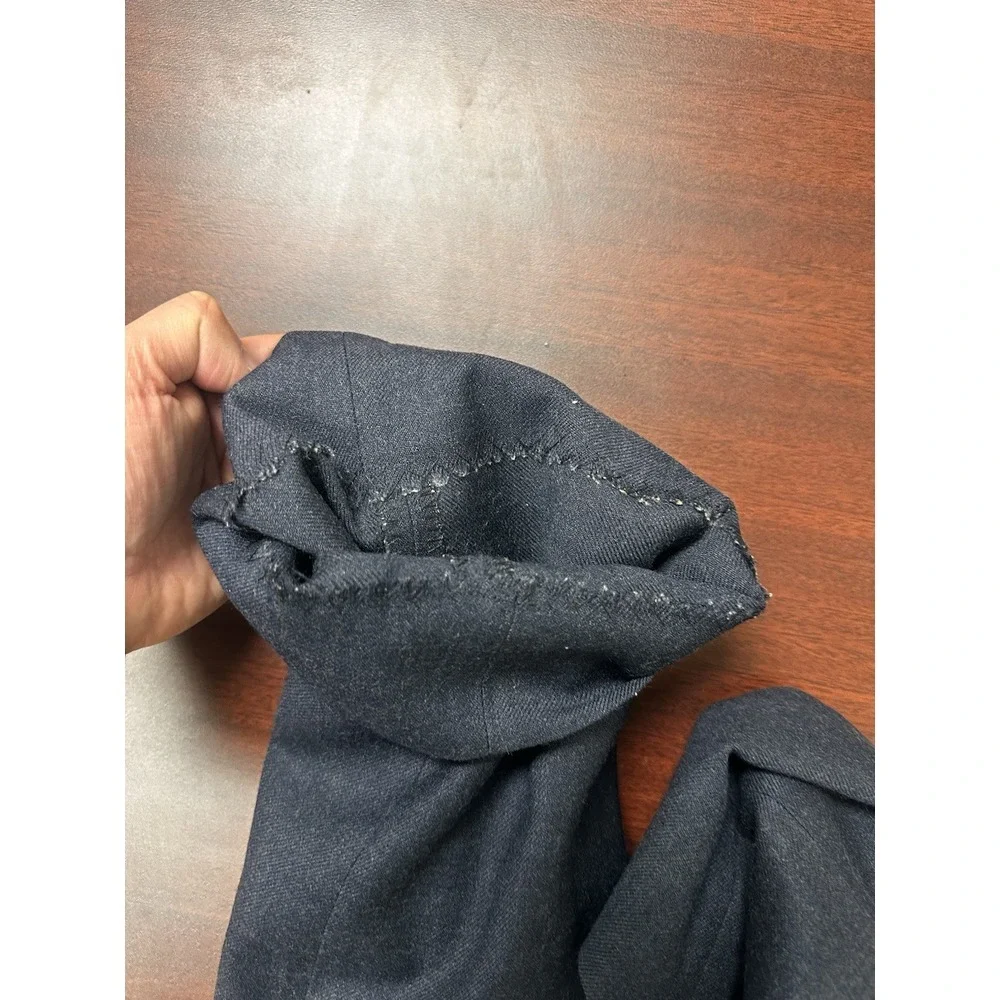 Club International Pure Virgin Wool‎ Slacks Mens Size 36x30 Dress Pants FLAWS